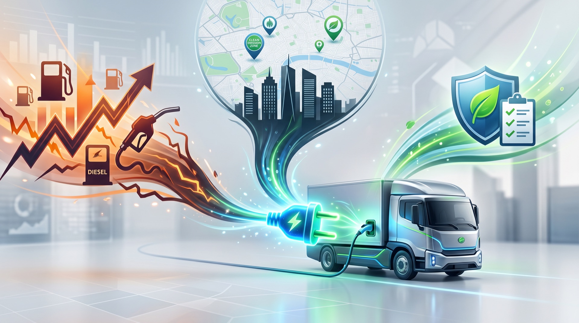 Diesel volátil, zonas de baja emisión, ESG: contexto Chile 2026